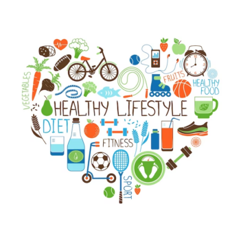 this image shows the ways to have a healthy lifestyle